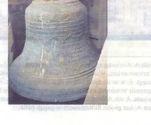 Historische Glocke, Abbildung im Turmfest-Vortrag 1999, S. 14